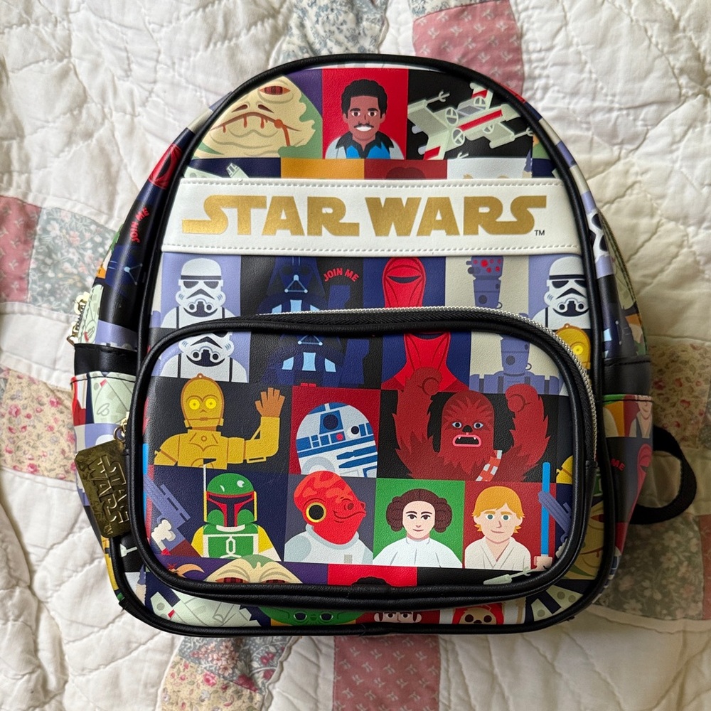 Star Wars Multicolor Character Backpack